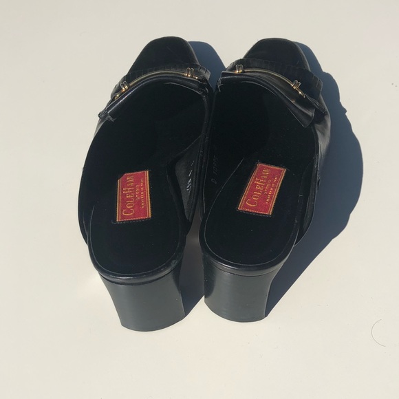 Cole Haan mule with gold hardware - Picture 8 of 8